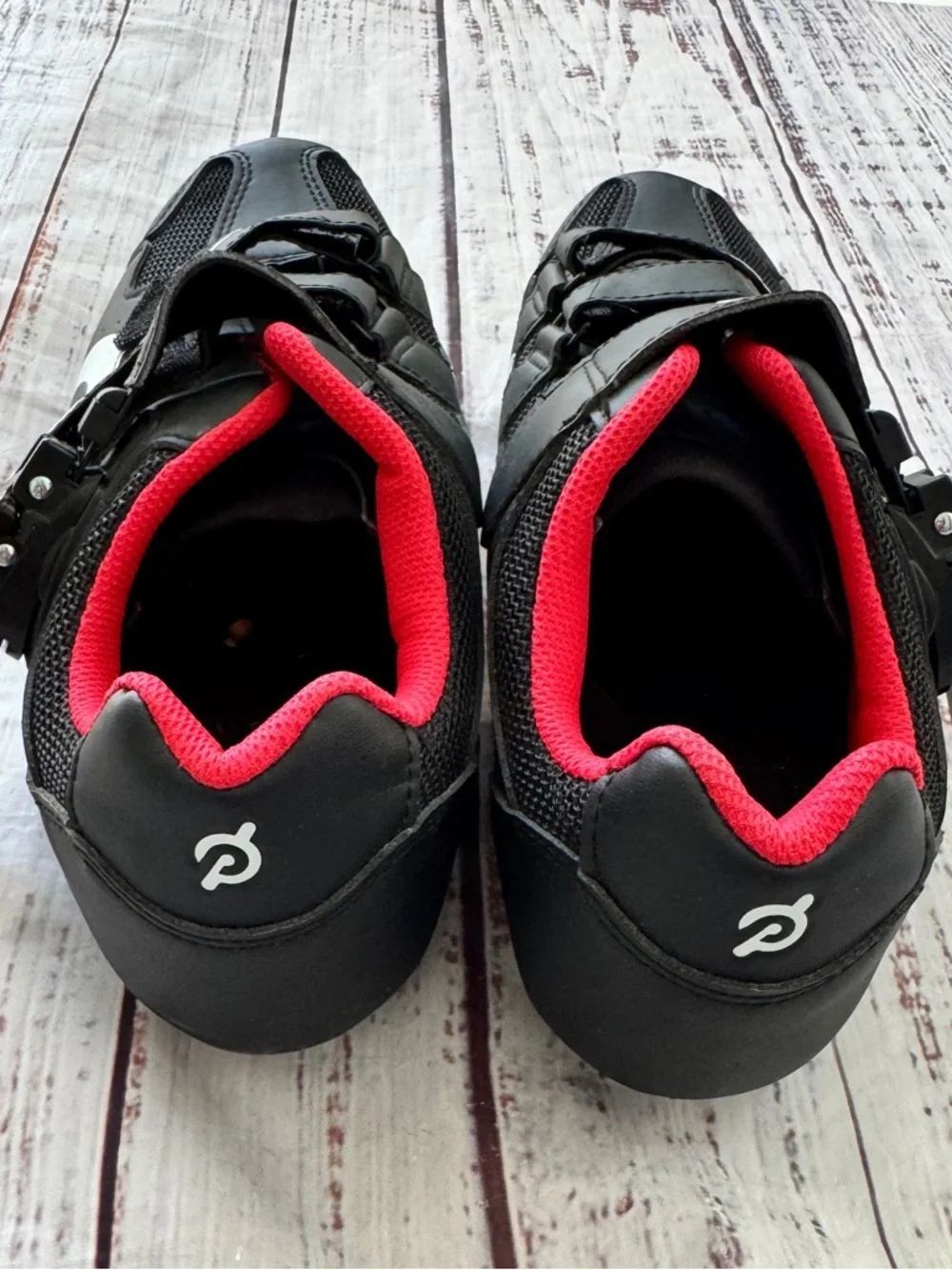 Perfect Peloton cycling bike shoes with look delta cleats EU 43 US men's 10